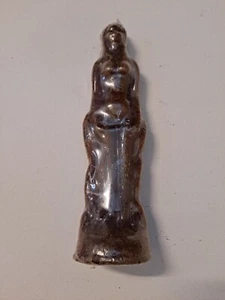 Candela incantesimo statuina femmina marrone 7,5x2x2 - Foto 1 di 8