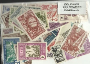 Lot de  timbres des colonies francaises avant indépendance - Picture 1 of 1