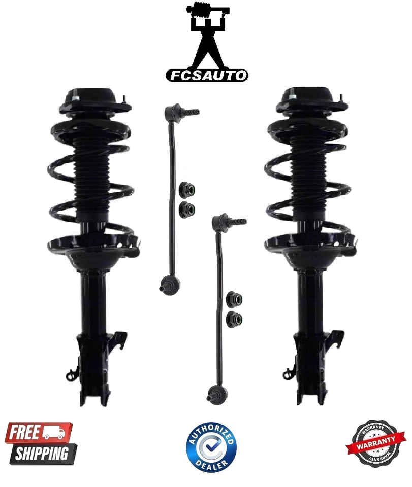 完整前悬架线圈弹簧和摇杆适合 18 - 19 斯巴鲁内陆 — 第 1/1 张图片