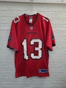 New NFL Tampa Bay Buccaneers Mike Evans #13 Red Jersey Size Medium - Picture 1 of 6