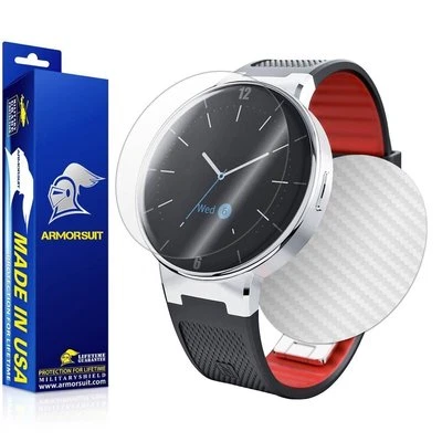 ArmorSuit MilitaryShield Alcatel Onetouch Screen Protector + White Carbon Skin - Image 1 of 4