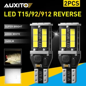 Bombillas de retroceso LED 921 912 T15 súper brillantes Canbus AUXITO sin errores - Imagen 1 de 12