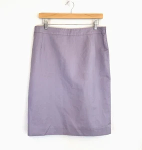 Carolina Herrera Pastel Purple Pencil Skirt Straight Sz 10 Classic Designer - Picture 1 of 10
