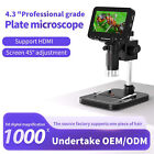 Digital Microscope 4.3 Inch Ips Screen 16Mp 1080P 1600X Magnification Soldering