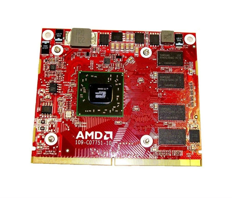 AMD Radeon HD 6450 1GB DDR3 MXM LAPTOP GRAPHICS CARD 671869-001 109-C07751-10 - Image 1 of 1