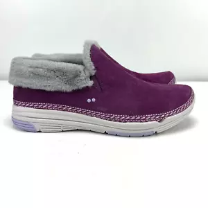 Ryka Women's Anchorage Faux Fur Lined Ankle Boots Shoes Size 11 W Purple Pink - Picture 1 of 11