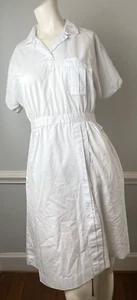 White Swan Vintage 10P Uniform Nurse Maid Dress Horror Cosplay Asylum Lab - Picture 1 of 22