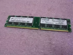 Crucial CT3264Z40B.8TG2 256MB 400MHz DDR SDRAM PC3200 DIMM CL3.0 - Picture 1 of 3