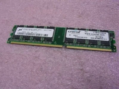 Crucial CT3264Z40B.8TG2 256MB 400MHz DDR SDRAM PC3200 DIMM CL3.0 - Image 1 of 3
