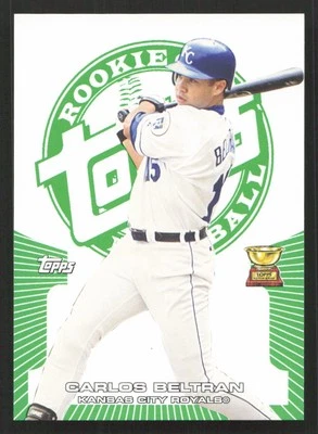 2005 Topps Rookie Cup Carlos Beltran Green #/199 #116 Card - Image 1 of 2