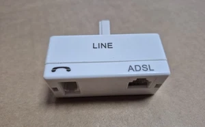 LOT OF 10 - ADSL Microfilter Broadband Internet  / Splitter UK BT Socket T Shape - Picture 1 of 8