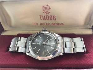 Collectors Vintage Tudor Oyster 7934 From 1962 With Rolex Rivet Bracelet + Boxes - Picture 1 of 22