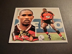 SAMUEL ETO'O MALLORCA LIGA 2000/2001 NUEVO SIN PEGAR EDICIONES ESTE - Imagen 1 de 2