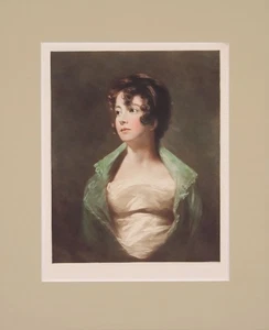 MRS URQUHART Antiguo XRre 1926 Mezzotint Grabado AFT RAEBURN, Grabado JR FURBER - Imagen 1 de 1