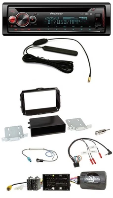 Pioneer USB DAB Lenkrad Bluetooth CD Autoradio für Alfa Giulietta 13-21 piano-sc - Bild 1 von 4