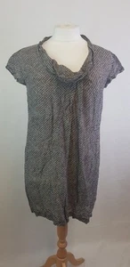 Toast Sleeveless Geometric Pattern Tunic Size 8 VGC - Picture 1 of 8