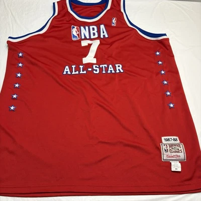 KARL MALONE MITCHELL & NESS ALL-STAR GAME JERSEY HARDWOOD CLASSIC 1988 Men’s 60 - Image 1 of 4