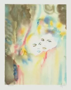 Cécile CHAPELLIER COMPLICITÉ I 1990 lithographie signée - Picture 1 of 1