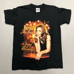 Martina McBride Joy of Christmas size YM Youth Medium Black T Shirt Music Tee - Picture 1 of 5