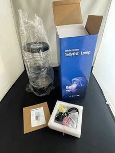 White Noise Jellyfish LED Lamp with 10 Track List - NEW IN BOX - Picture 1 of 9