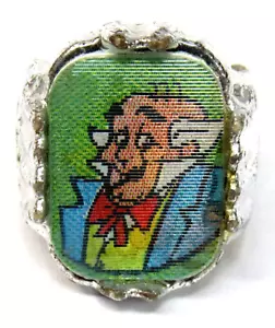 1960's TV animated Series THE WIZARD "Wizard of Oz" lenticular flicker ring ^ - Picture 1 of 5