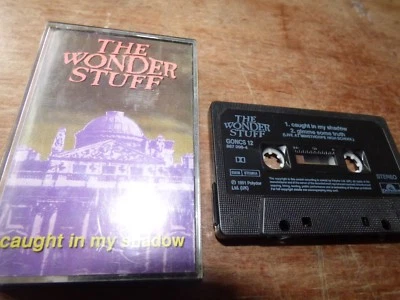 1991 CASSETTE SINGLE BY THE WONDERSTUFF-CAUGHT IN MY SHADOW-VG CON. - Image 1 of 2