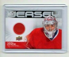 2010-11 Upper Deck Series 2 Game Used Jersey CAREY PRICE  [Mint]