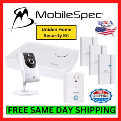Uniden Home Security For Surveillance Camera Door/Window Sensors Power On/Off - Image 1 of 4