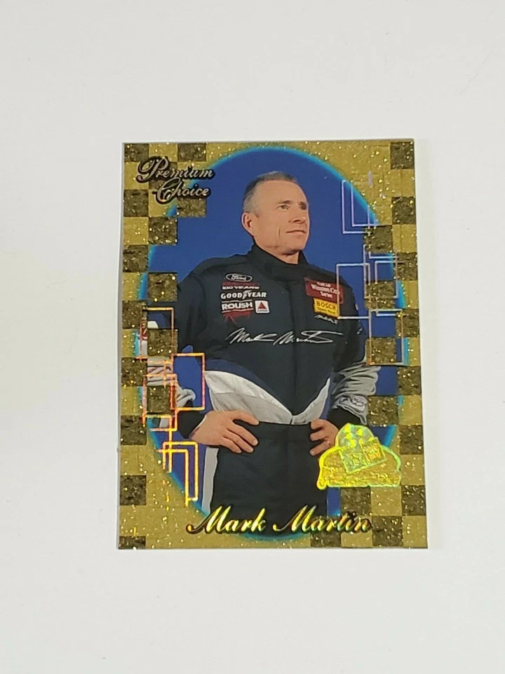 Mark Martin 2001 Press Pass Premium Cut GOLD Parallel RARE - Image 1 of 1