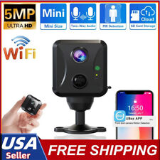 US 5MP Wireless WiFi Security Camera IP66 Smart Outdoor/Intdoor Night Vision Cam