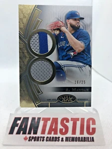 Alek Manoah Relic /25 T1R-AMA 2023 Topps Tier One Toronto Blue Jays - Picture 1 of 2