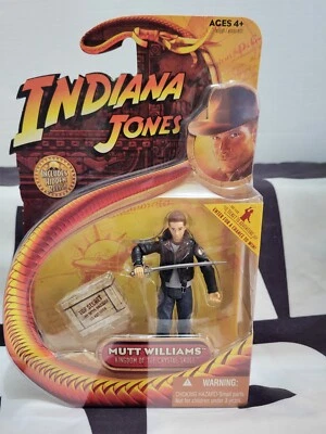 Mutt Williams 2008 3,75" Indiana Jones Reino de la Calavera de Cristal Sin usar, en caja Foto 1 de 2