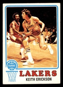 1973 Topps Basketball #117 Keith Erickson VG/EX *d2