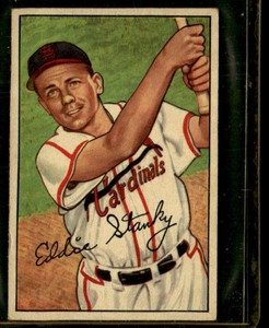 1952 Bowman #160 Eddie Stanky VG-EX