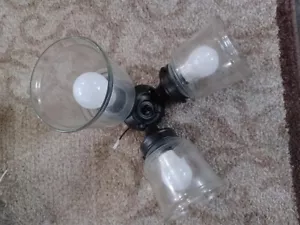 Hunter Ceiling Fan Light Kit Noble Bronze Excellent Condition! - Picture 1 of 2