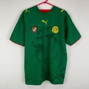 Cameroon 2006-2007 Home Football Shirt Puma Soccer Jersey Adult sz M - Picture 1 of 10