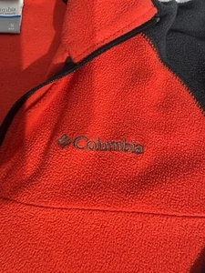 Columbia Boys Sweater Youth Fleece 1/4 Zip Long Sleeve Outdoors Size 6 - Picture 1 of 3