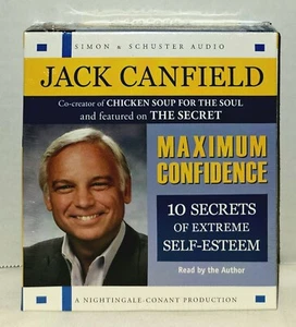 Maximum Confidence 10 Secrets of Extreme Self-Esteem Audiobook Jack Canfield New - Foto 1 di 6