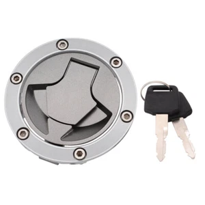 Fuel Gas Tank Cover Cap Lock Keys for Kawasaki Ninja 250R EX250J 2008-2012 - Imagen 1 de 4