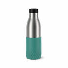 EMSA BLUDROP SLEEVE Trinkflasche, Wasserflasche, Flasche, Edelstahl, Grn, 0.5 L