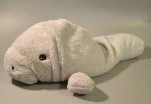 Gewichtete Seekuh Plüsch. Sitzsack. 1pd. 8oz. 11 Zoll lang. Ohne Etikett. - Bild 1 von 5