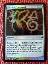 MtG buy_it_now Foil AUSTERE COMMAND 3/301 Lorwyn LRW Ships WORLDWIDE NM