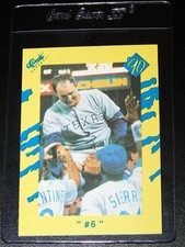 1990 CLASSIC UPDATE YELLOW NOLAN RYAN "#6" CARD #T84