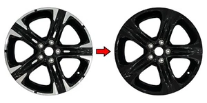 Superposición de apagón de eliminación de cromo para ruedas deportivas Kia K5 GT Line 2021-24 de 18" - Imagen 1 de 6