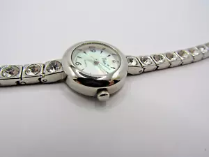 Vivani rhinestone women's watch Ready to wear or resale it New battery Lot F 19 - Picture 1 of 6