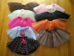 Girls Tutus 3pc for $15, Ballet Dance Skirt Dress Up Party Costume Kids Age 3-8 - Picture 1 of 6