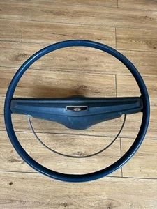 FORD FALCON XY XW STEERING WHEEL FAIRLANE ZC ZD TEAL BLUE. - Picture 1 of 9