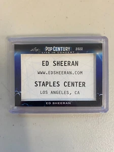 Boleto de concierto auténtico Leaf Pop Century 2022 Ed Sheeran Staples Center - Imagen 1 de 2