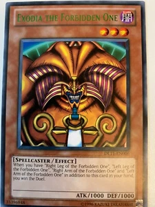 Yugioh Exodia The Forbidden One DL11-EN006 Rare GREEN NM - Foto 1 di 1