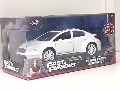 JADA FAST & FURIOUS MR. LITTLE NOBODY'S SUBARU WRX 511 SCALA 1/32 190603 - Immagine 1 di 2